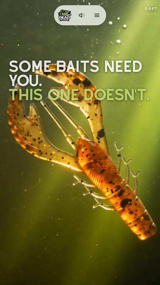Dead Stick Baits on a phone